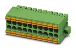 Image of Phoenix Contact DFMC 1.5/13-STF-3.5 26-pin Pluggable Terminal Block, 3.5mm Pitch 2 Rows