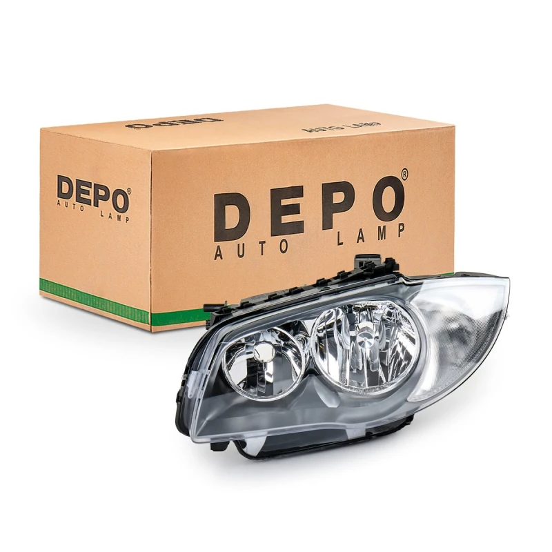 Image of JOHNS 20 01 09-2 Headlights H7/H7, Left, without motor for headlamp levelling, DE Headlight (259)