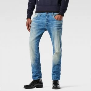 image of G Star 3301 Cyclo Stretch Mens Jeans - Light Aged