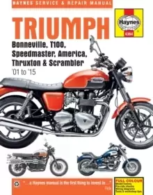 Image of Triumph Bonneville, T100, Speedmaster, America, Thruxton & Scrambler (01 - 15)