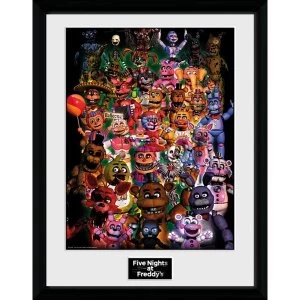 image of Five Nights At Freddy's - Ultimate Group Collector Print