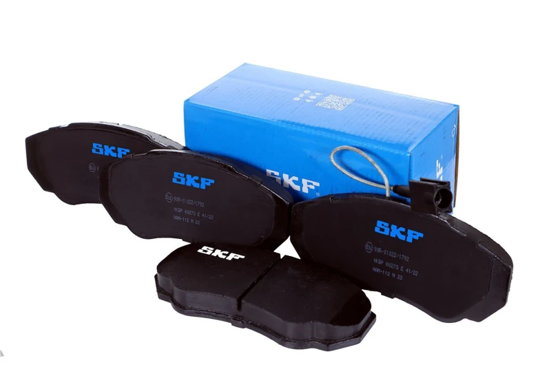 Image of SKF VKBP 80273 E Brake pad set incl. wear warning contact Brake Pad Set,disc brake (402)