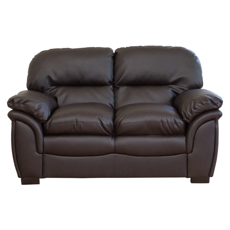 Image of Artemis Home Leverton 2 Seat Sofa in Brown Brown Unisex