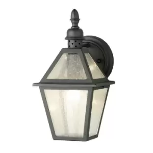Image of Outdoor IP44 Wall Light Sconce Black LED E27 100W Bulb External d02079