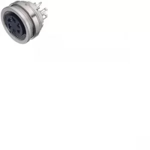 Image of Binder 09-0332-00-12 Female Panel Mount Miniature 12 Pin with Outlet