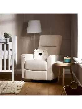 Image of Obaby Savannah Swivel Glider Recliner Chair - Oatmeal, Oatmeal