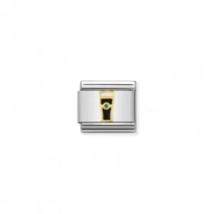 Image of Nomination Composable Classic UK Gold Guiness Link 030250/04