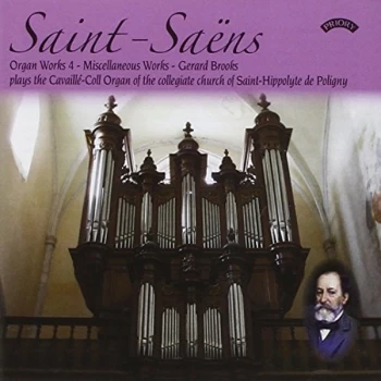 image of Gerard Brooks - Saint-Saens: Organ Works CD