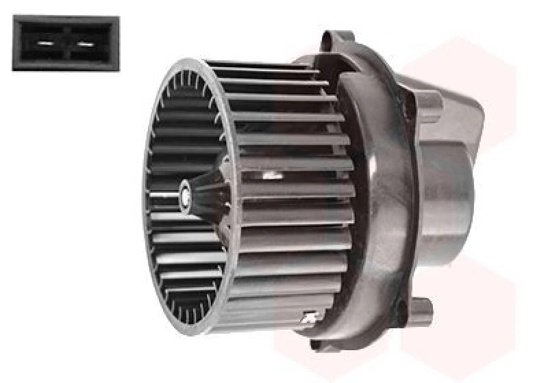 Image of VAN WEZEL Blower motor VAN WEZEL 5874773