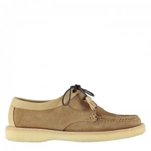Image of Bass Weejuns Tie Reverso Shoes - Earth Suede