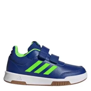 Image of adidas Tensaur Sport Training Hook and Loop Shoes Kids - Royal Blue / Solar Green / Clo