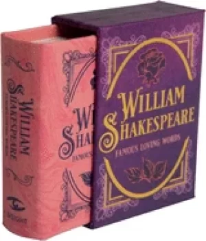 Image of william shakespeare famous loving words tiny book