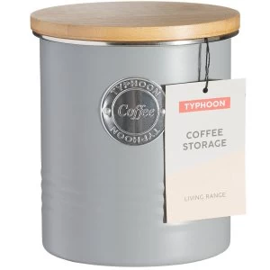 image of Ravenhead Typhoon Living Coffee Storage Canister - Grey