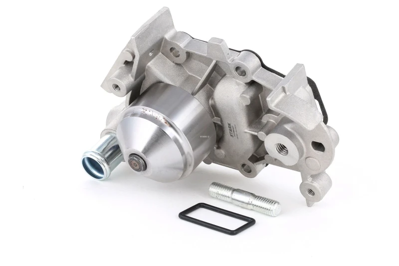 Image of STARK SKWP-0520042 Water pump Cast Aluminium, Belt Pulley, with bolts, with gaskets/seals Cast Aluminium Water Pump (1260)