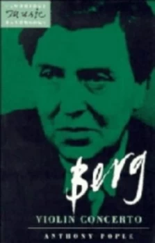 Image of Berg by Anthony Pople Hardback