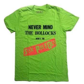 Image of The Sex Pistols - NMTB Original Album Unisex Large T-Shirt - Green