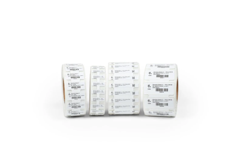 Image of Zebra 10026768 barcode label White