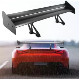Image of 53 Inch Universal Aluminum Adjustable Double Row Rear Trunk Gt Wing Spoiler