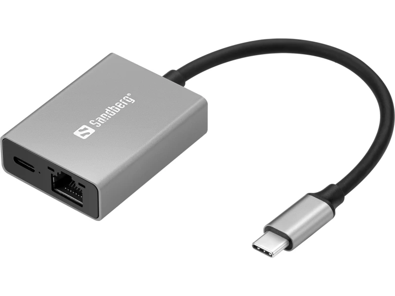 Image of Sandberg USB-C Gigabit Adapter PD100W