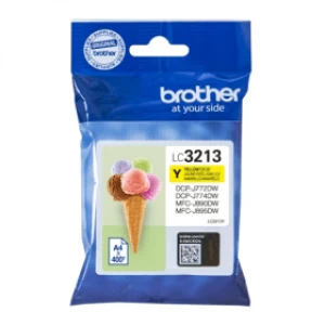 Image of Brother LC3213 Yellow Ink Cartridge