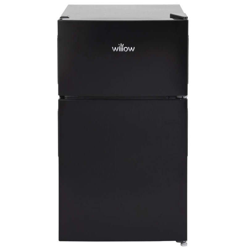 Image of Willow Wb50Ucff 86L Under Counter Fridge Freezer With Adjustable Thermostat - Black
