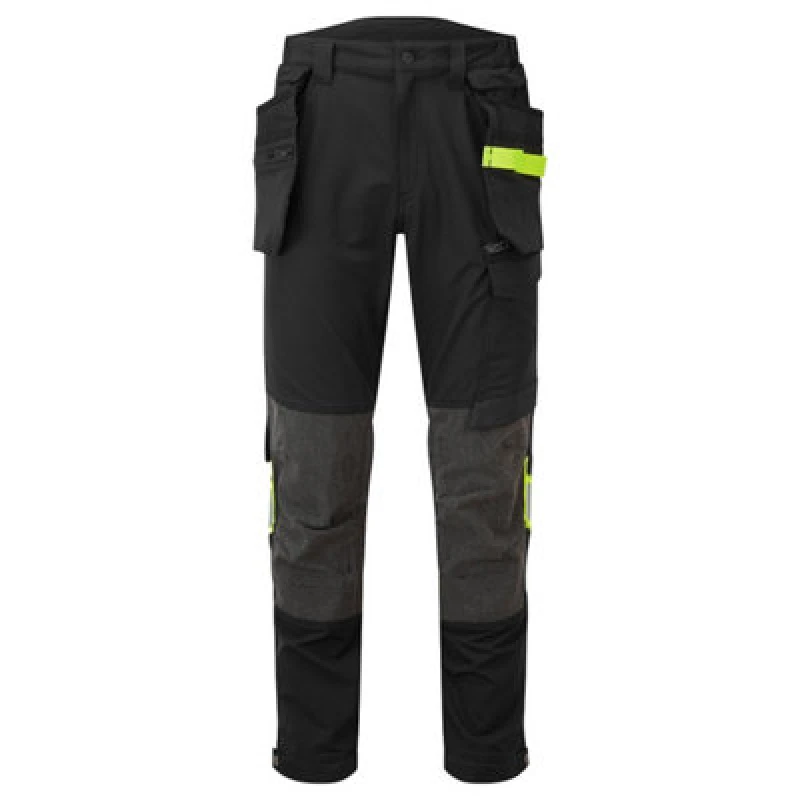 Image of Portwest EV4 Stretch Holster Trousers EV440BKR26 Colour: Black