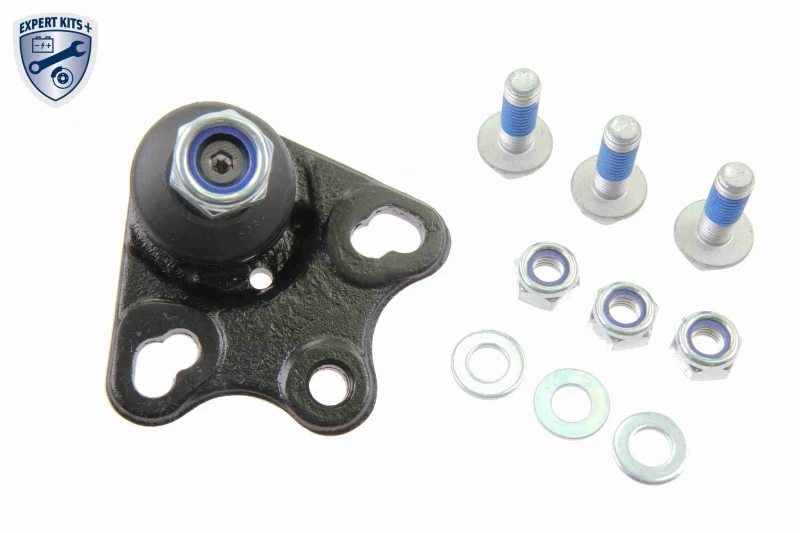 Image of VAICO V30-7470 Ball joint EXPERT KITS +, Lower, with fastening/mounting material Support-/Steering Link (2462)