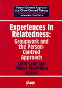 Image of Experiences in Relatedness by Colin Lago and Mhairi Macmillan Paperback