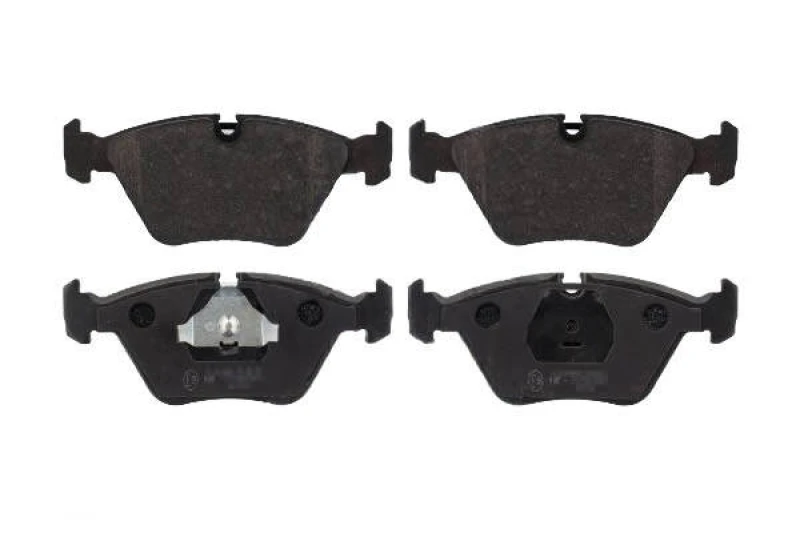 Image of Blue PRINT ADJ134235 Brake pad set Front Axle, prepared for wear warning indicator, with piston clip Brake Pad Set,disc brake (402)
