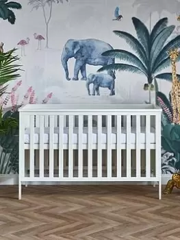 image of Obaby Evie Cot Bed - White