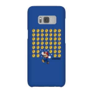 image of Nintendo Super Mario Coin Drop Phone Case - Samsung S8 - Snap Case - Gloss