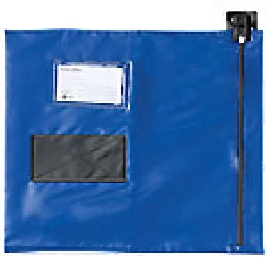 image of Val-U-Mail Mailing Pouch C4 Blue Zip