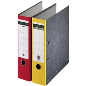 Image of Centra Folder A4 Spine width: 80 mm Green Paste paper 2 brackets 220124