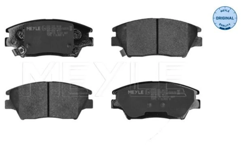 Image of Brake pad set MEYLE 025 225 9018