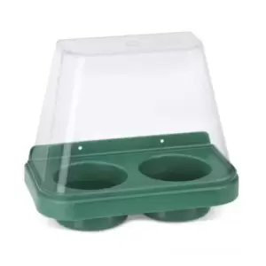 Image of Double Eyewash Stand with Cover