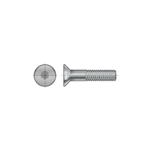 Image of Qualfast M8X40 Skt Countersunk Head Screw BZP (GR-10.9)- you get 10