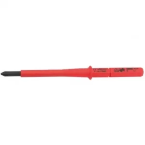 Image of Draper Ergo Plus&amp;#174; PZ Type VDE Interchangeable Screwdriver Blade No:1 x 80mm