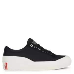 image of Levis LS1 Low Trainers Womens - Black