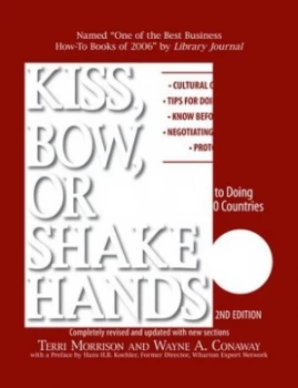 Image of Kiss Bow or Shake Hands by Terri Morrison Paperback