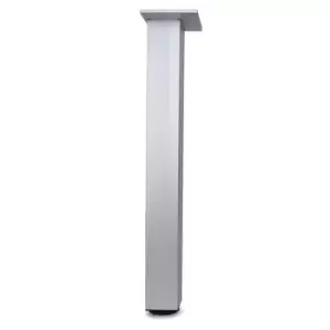 Image of GTV Adjustable Square Alu Breakfast Bar Worktop Support Table Leg 820mm - Size 6