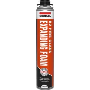 Image of Soudal B2 Fire Rated Expanding Foam Gun Grade 750ml