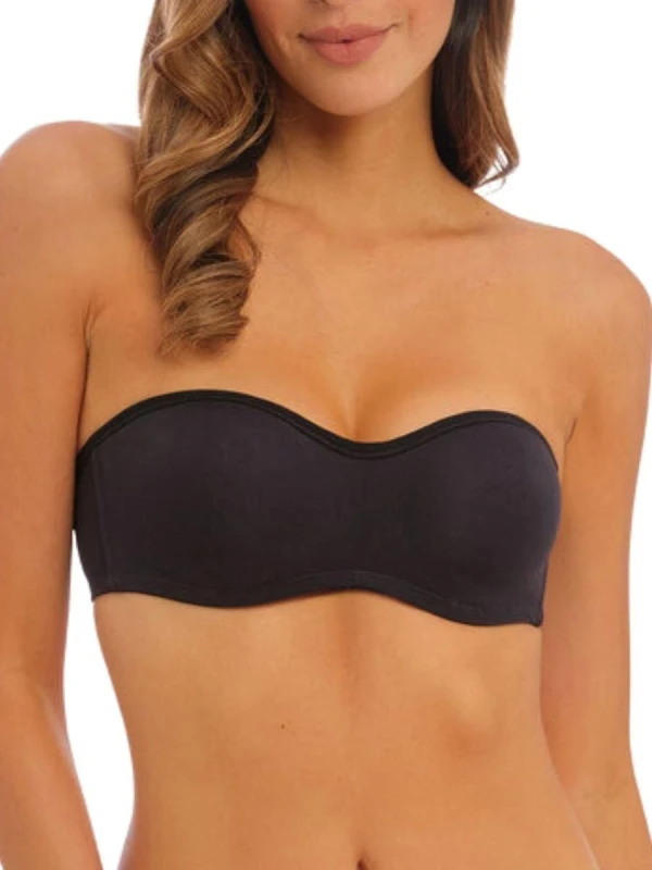 Image of Wacoal Womens underwired bandeau bra Wacoal Accord Noir Female 85B