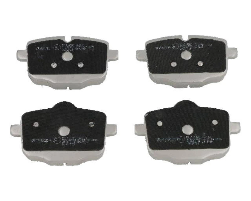 Image of ASHIKA 51-00-0113 Brake pad set Rear Axle, prepared for wear warning indicator, with accessories Brake Pad Set,disc brake (402)