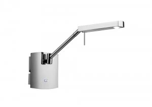 Image of Wall Lamp 1 Light 7W LED 3000K, 600lm, Polished Chrome