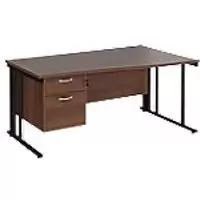 Image of Dams International Wave Desk MCM16WRP2KW 1,600 x 725 x 800 - 990 mm