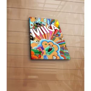 Image of 3040C-6 Multicolor Decorative Canvas Painting