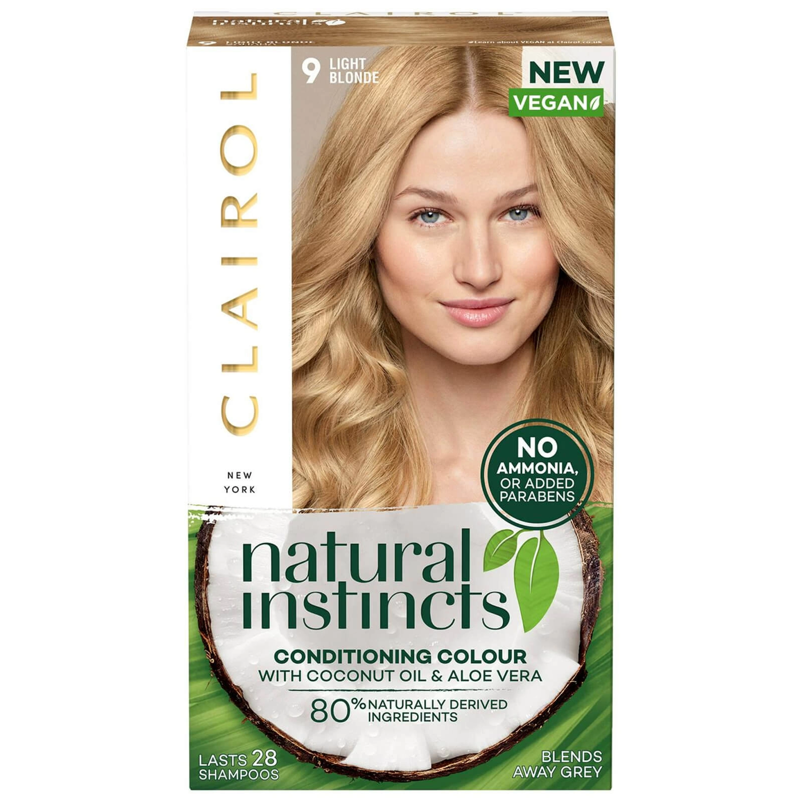 Image of Clairol Natural Instincts Semi Permanent Hair Colour 9 Light Blonde