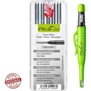 image of Pica DRY Longlife Automatic Trade Pencil Marker with 11 Graphite Leads PICA30403