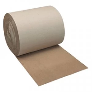 image of Ambassador Corrugated Paper Roll 900mm x75m Recycled Kraft SFCP-0900