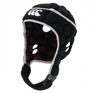 image of Canterbury Honeycomb Headguard Junior - Black/White